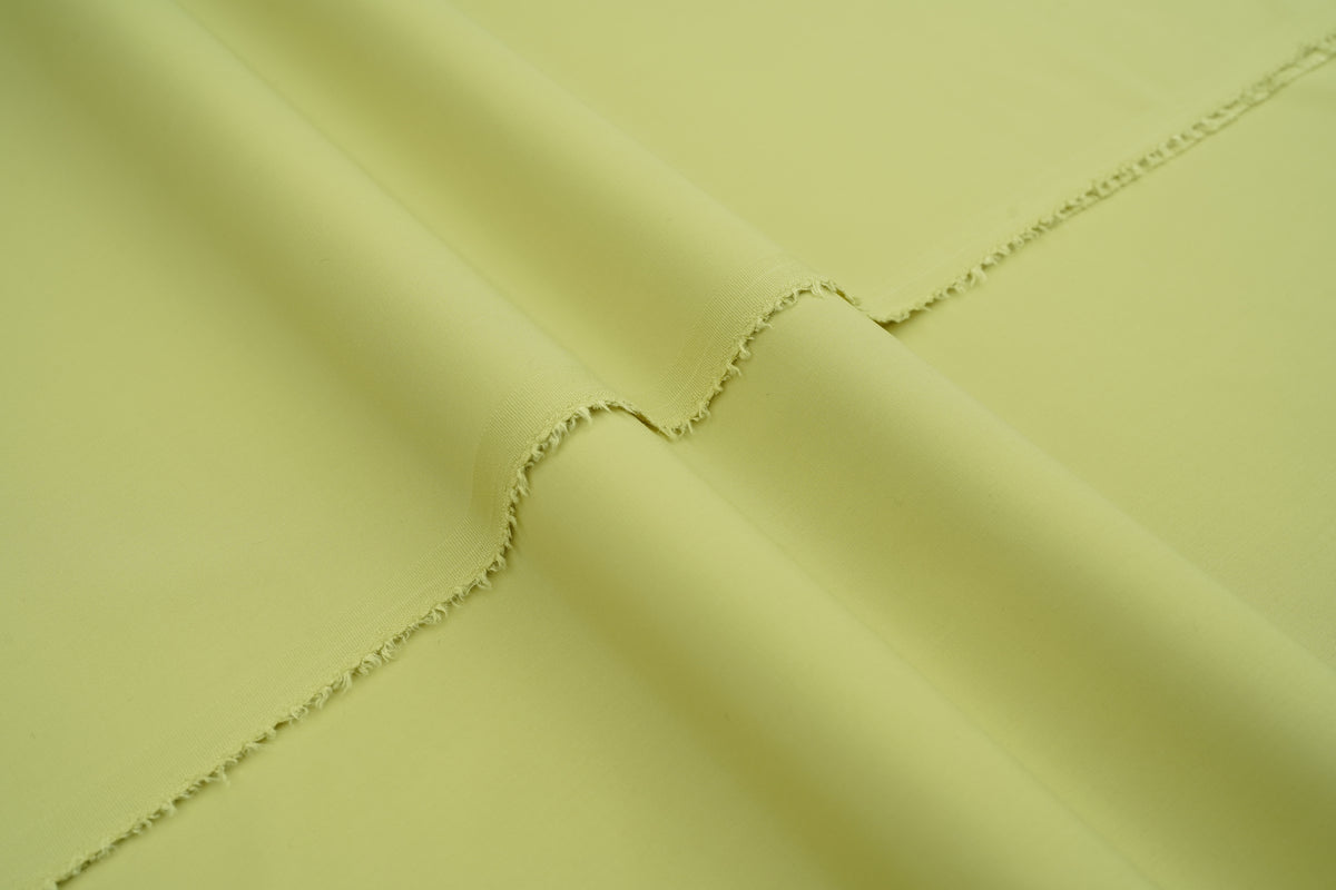 Zauq unstitched blended fabric suit Vintage Brass