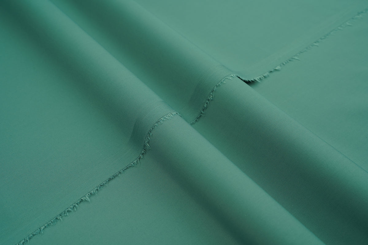 Zauq unstitched blended fabric suit Antique Sage