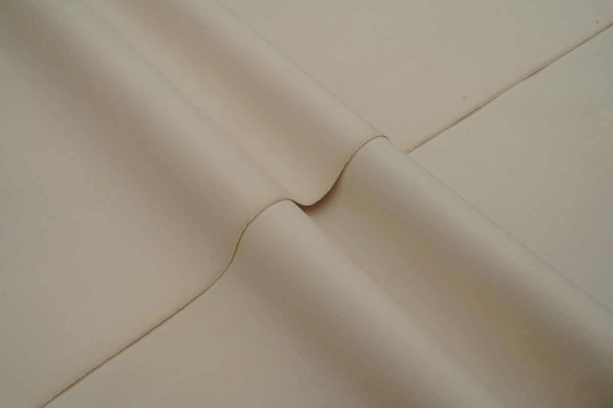 Virsa unstitched cotton suit Harvest Cream