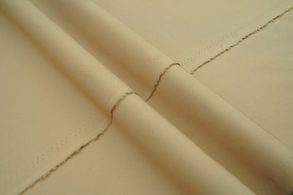 Virsa unstitched cotton suit Muted Brass