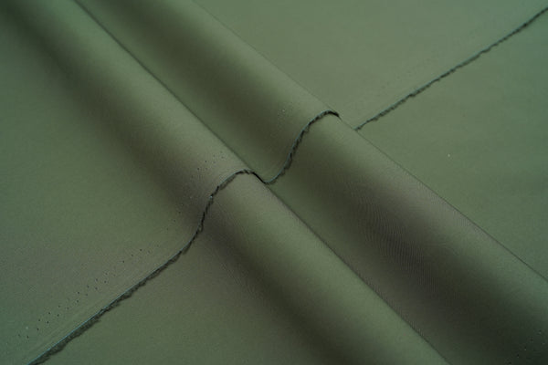 Virsa unstitched cotton suit Deep Military Olive